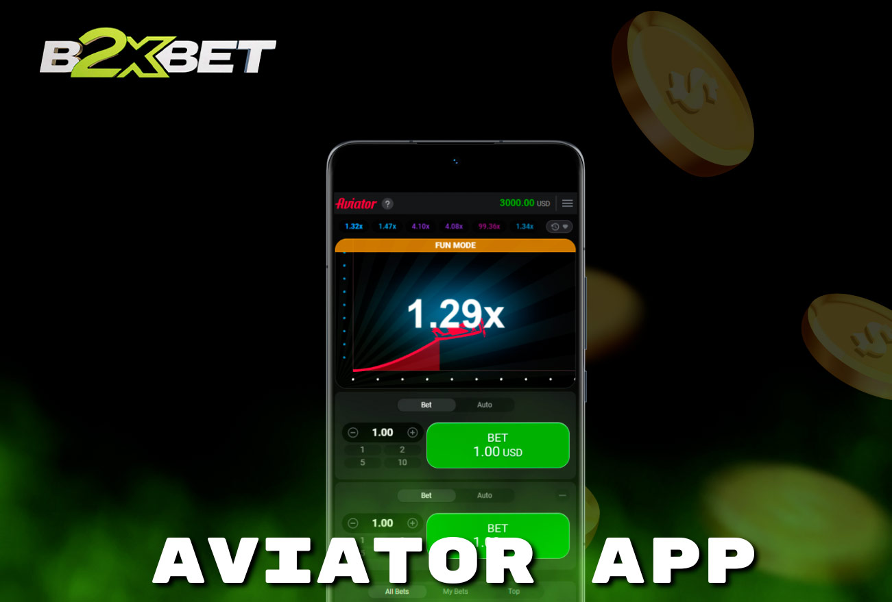 Aplicativo B2Xbet para Aviator