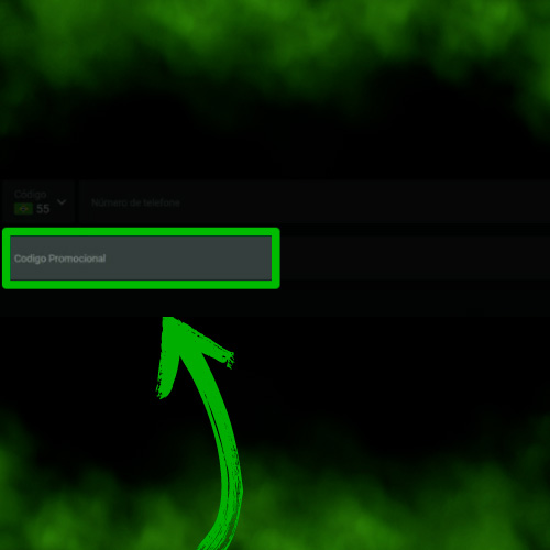 Código promocional ou código de referência para registro na b2xbet